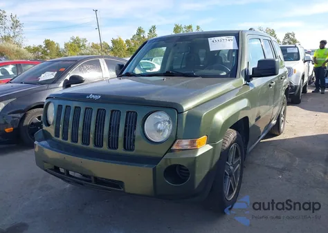 2008 Jeep Patriot Sport из США, поврежденный, VIN 1J8FT28W28D704638